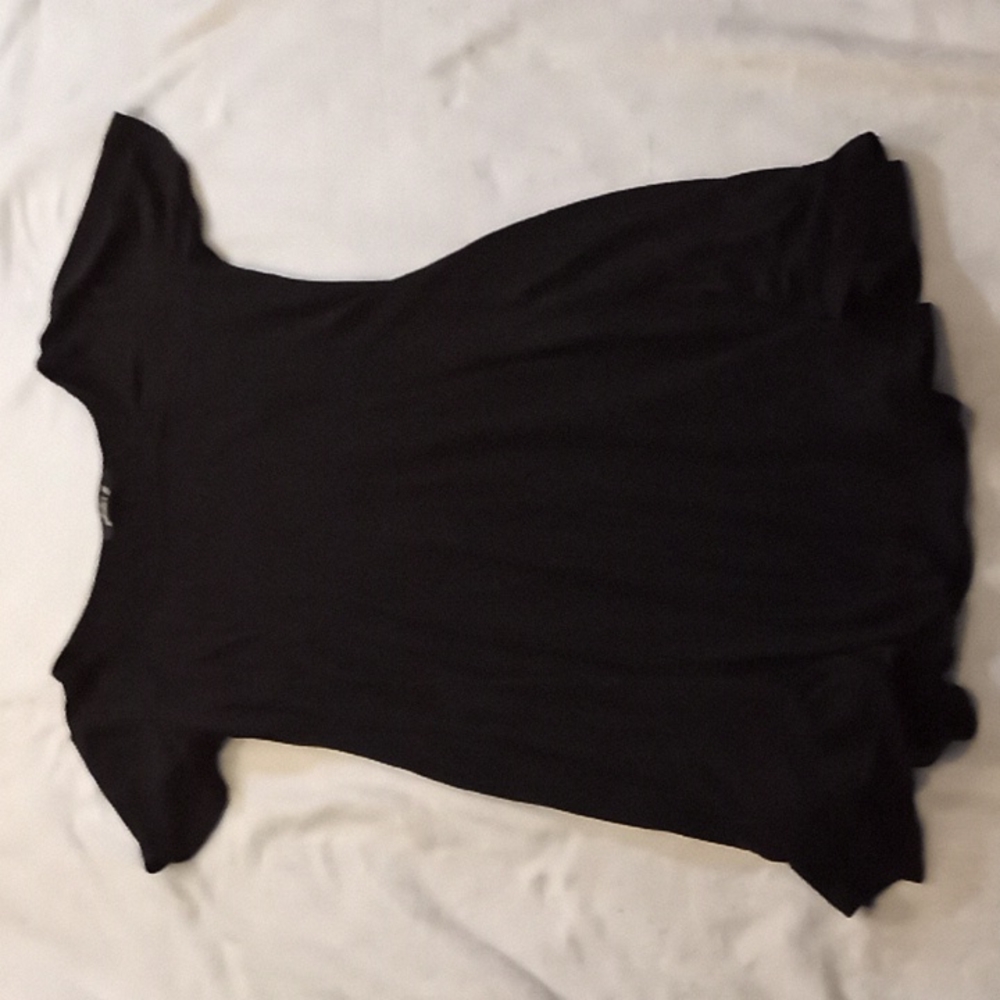 Black tee shirt dress